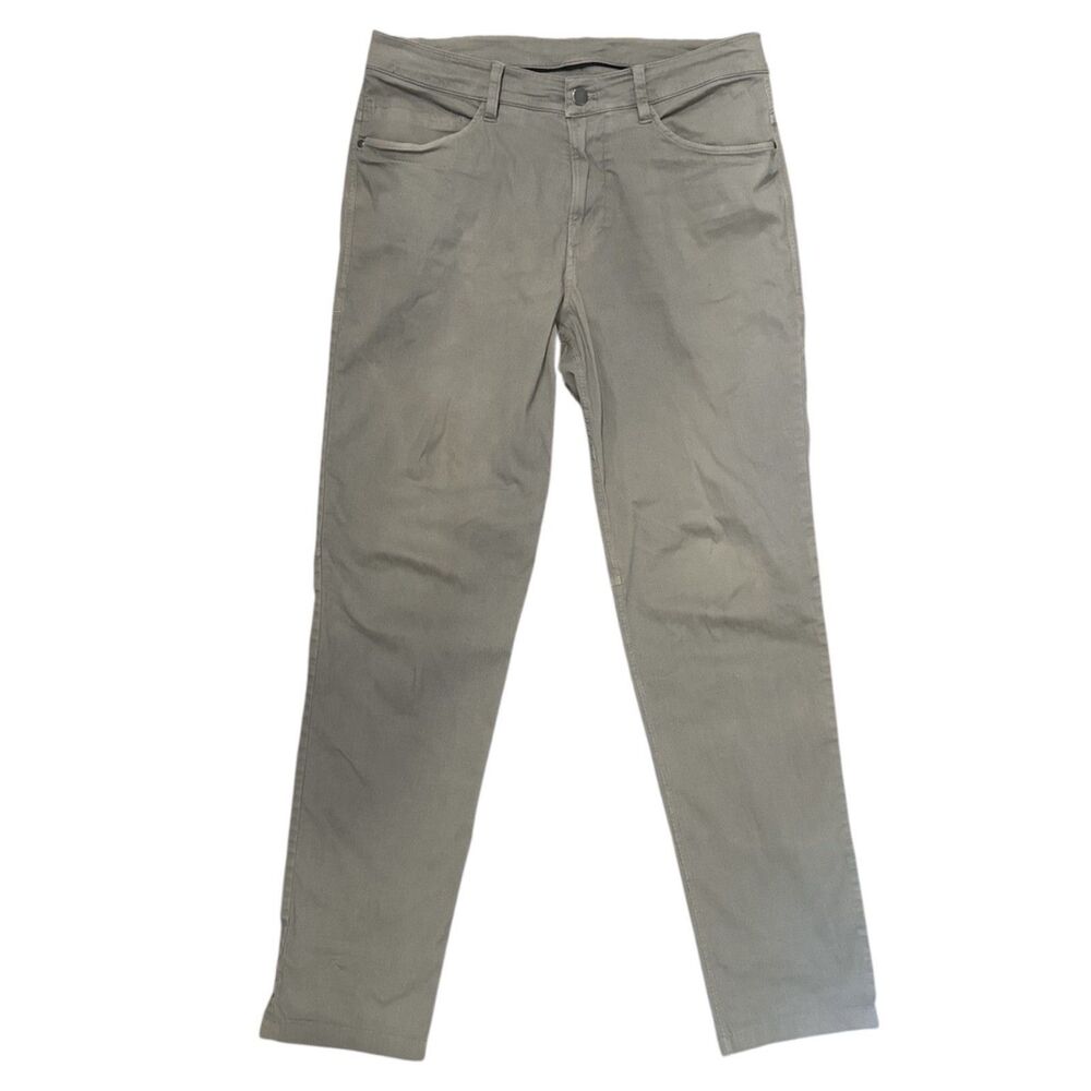 Lululemon ABC Pant Classic Fit Men’s 30 Gray Chinos Pants LM5670